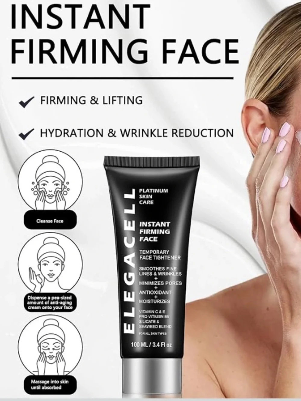 NWT ELEGACELL Instant Firming‎ Face
